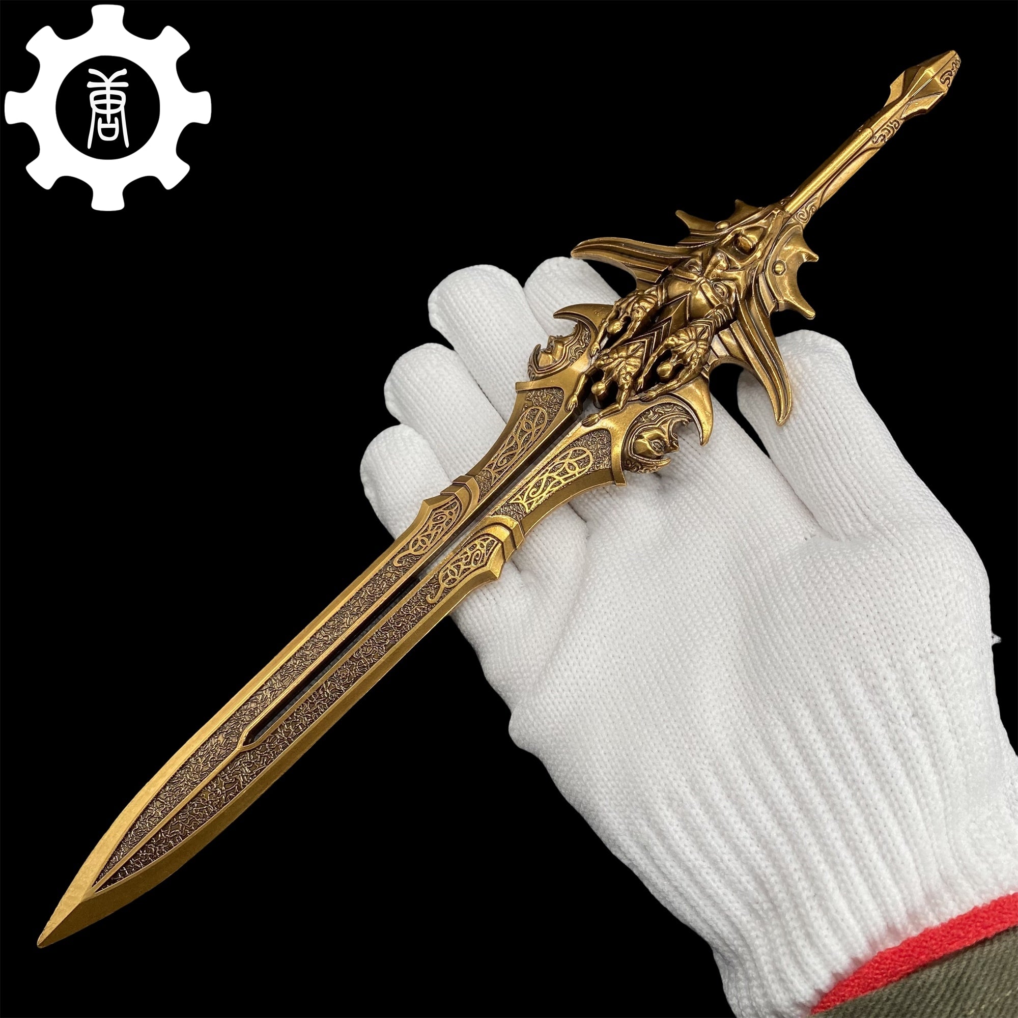 Blade Of Olympus Replica11.8" Metal Desk Display Art - Tophatter Daily Deals