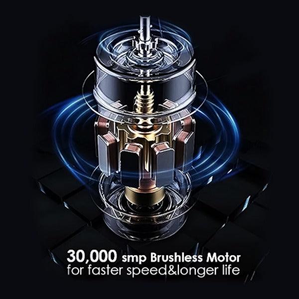 Handheld Bladeless Fan - 360° Desktop Mini Portable USB Rechargeable Cooler Fan Hot Sale - Tophatter Daily Deals