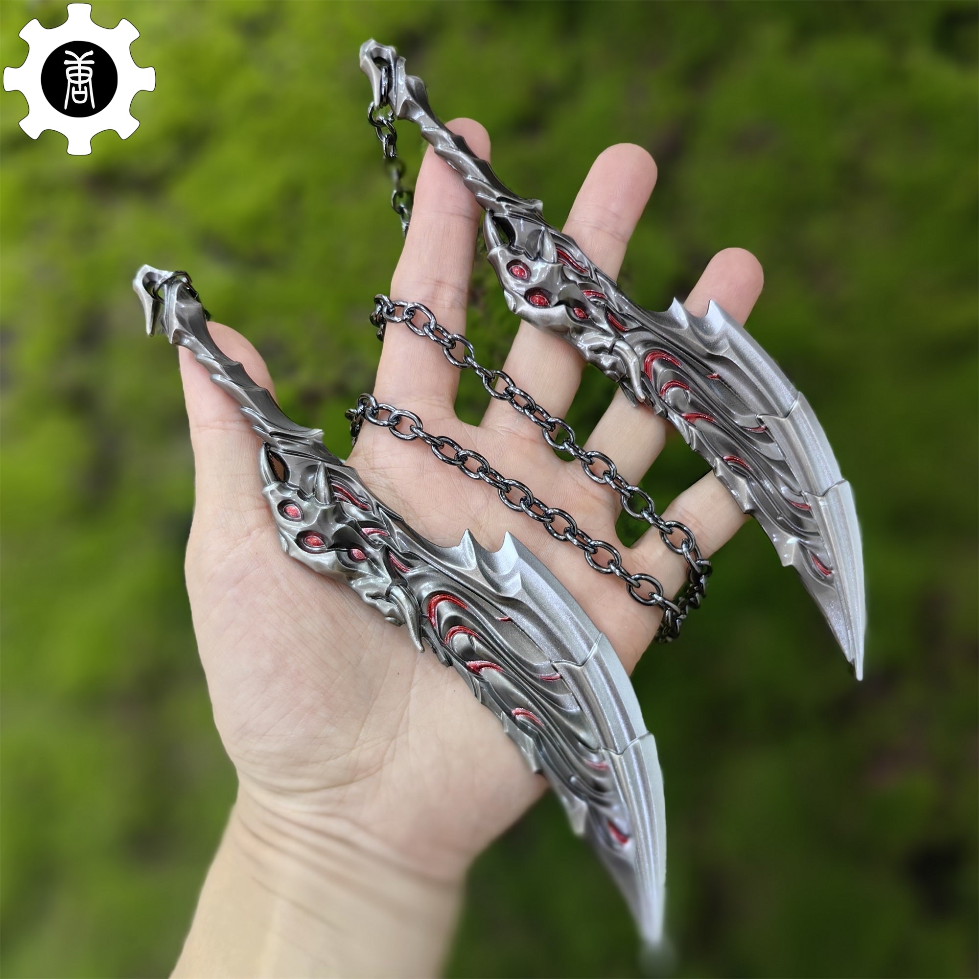 Blades Of Primordia Metal Game Prop 4 Colors - Tophatter Daily Deals