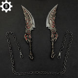 Blades Of Primordia Metal Game Prop 4 Colors - Tophatter Daily Deals