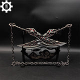 Blades Of Primordia Metal Game Prop 4 Colors White & Stand - Tophatter Daily Deals
