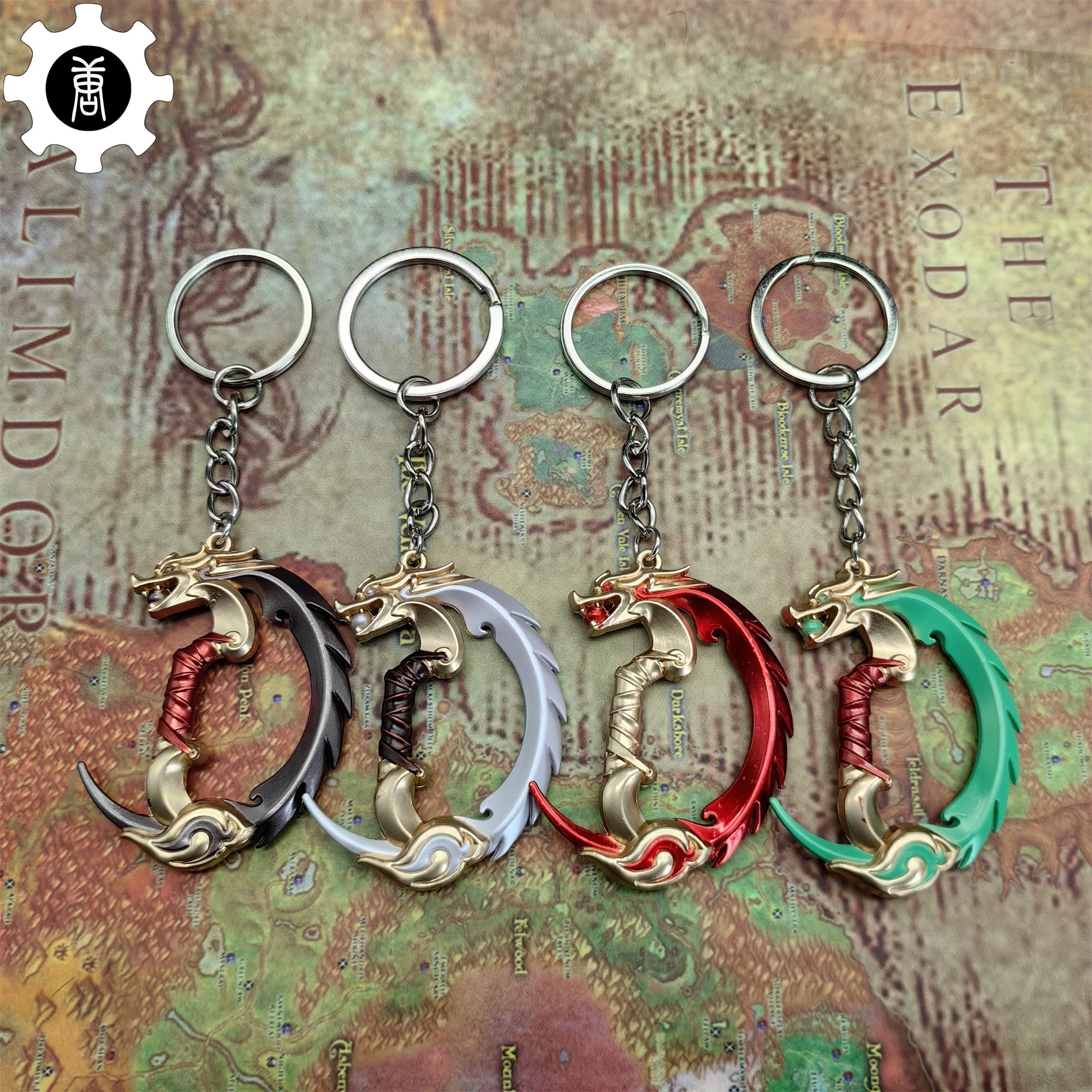 Metal Blades Of Imperium Tiny Keychain Pendant - Tophatter Daily Deals