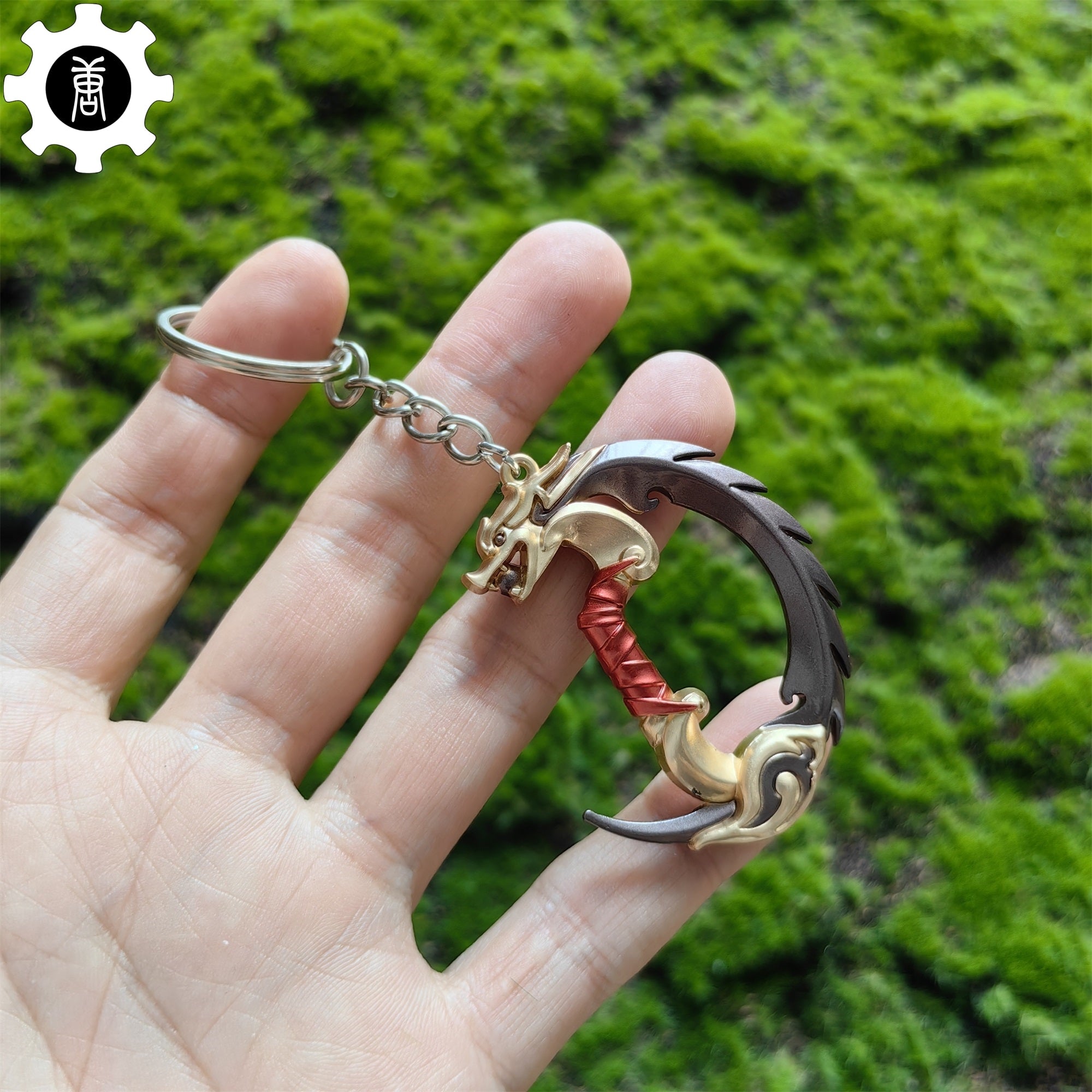 Metal Blades Of Imperium Tiny Keychain Pendant Grey - Tophatter Daily Deals