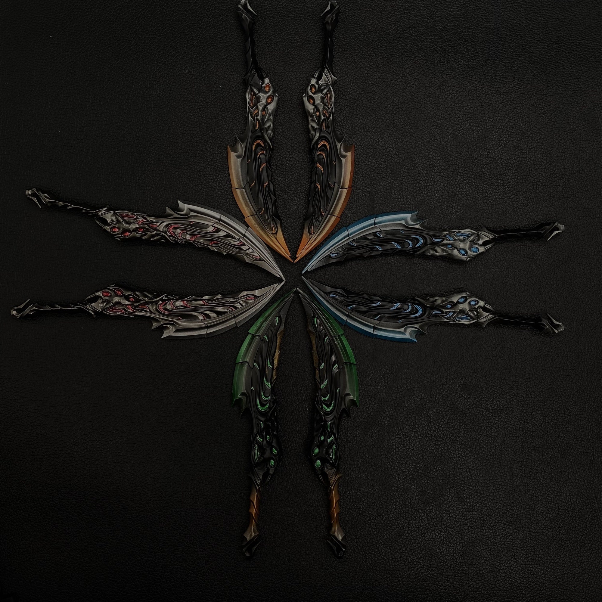 Blades Of Primordia Metal Game Prop 4 Colors - Tophatter Daily Deals