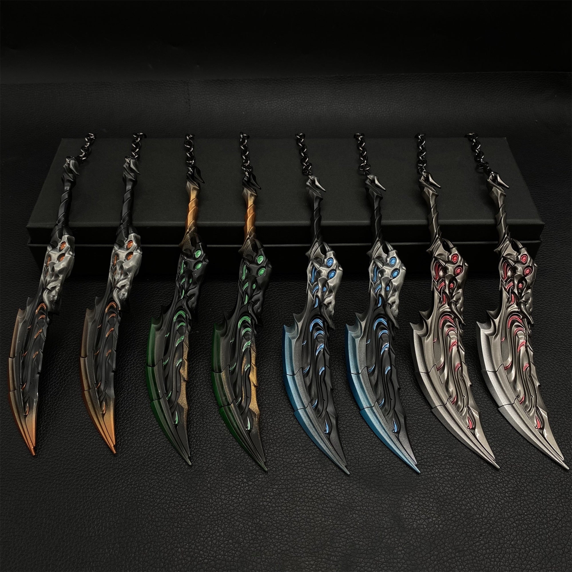Eef0fa Color Blades Of Primordia Metal Game Prop 4 Colors – Tophatter's Inc.