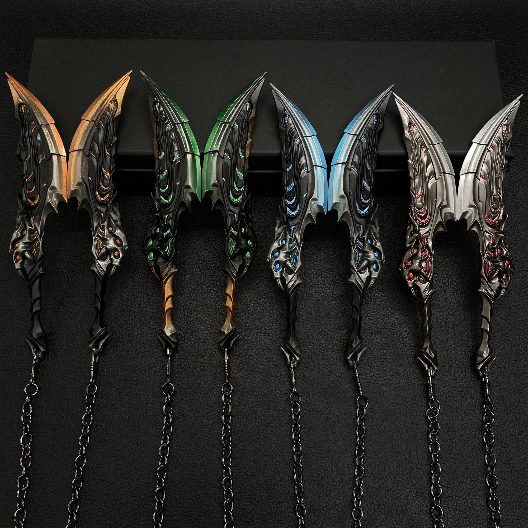 Blades Of Primordia Metal Game Prop 4 Colors - Tophatter Daily Deals