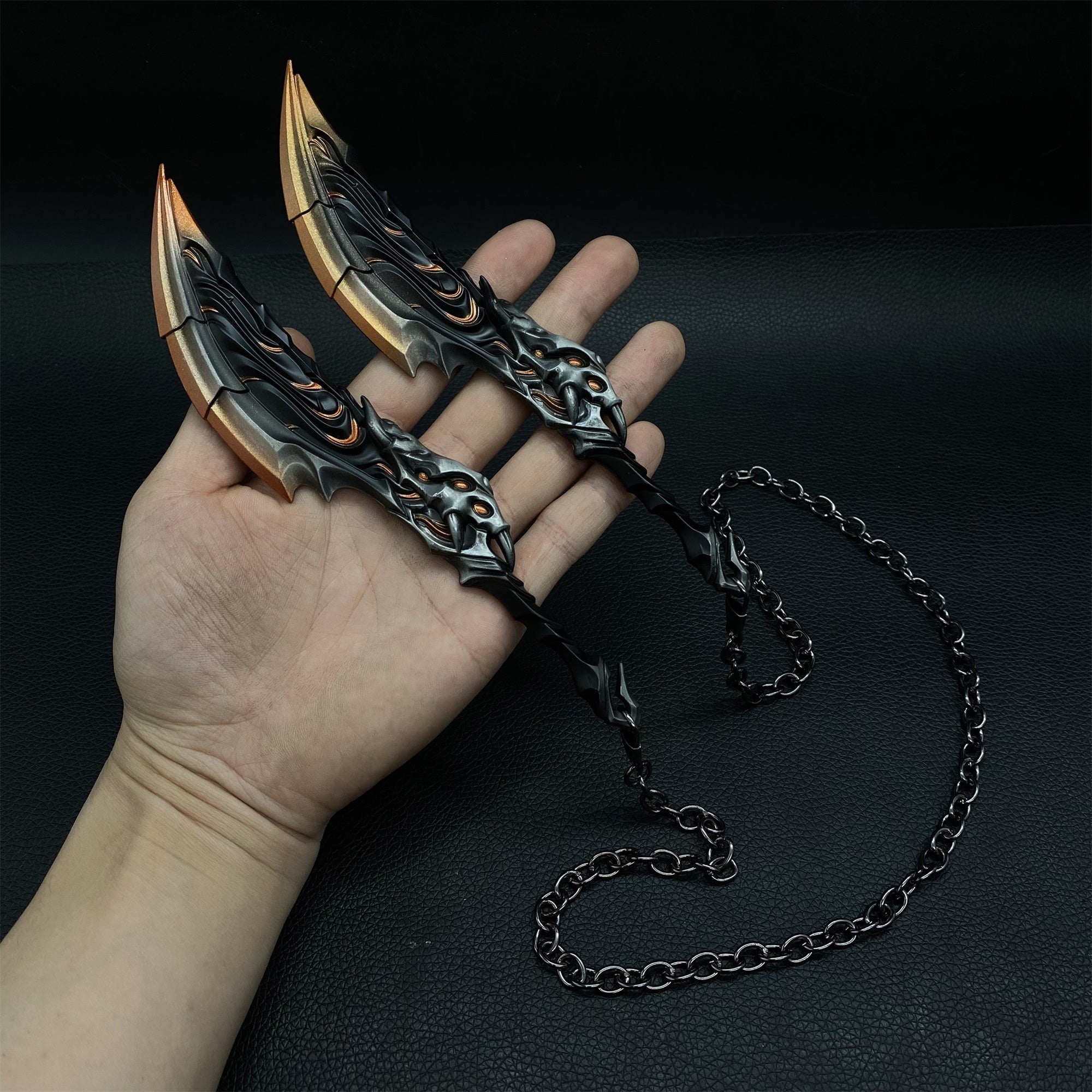 Blades Of Primordia Metal Game Prop 4 Colors Red - Tophatter Daily Deals