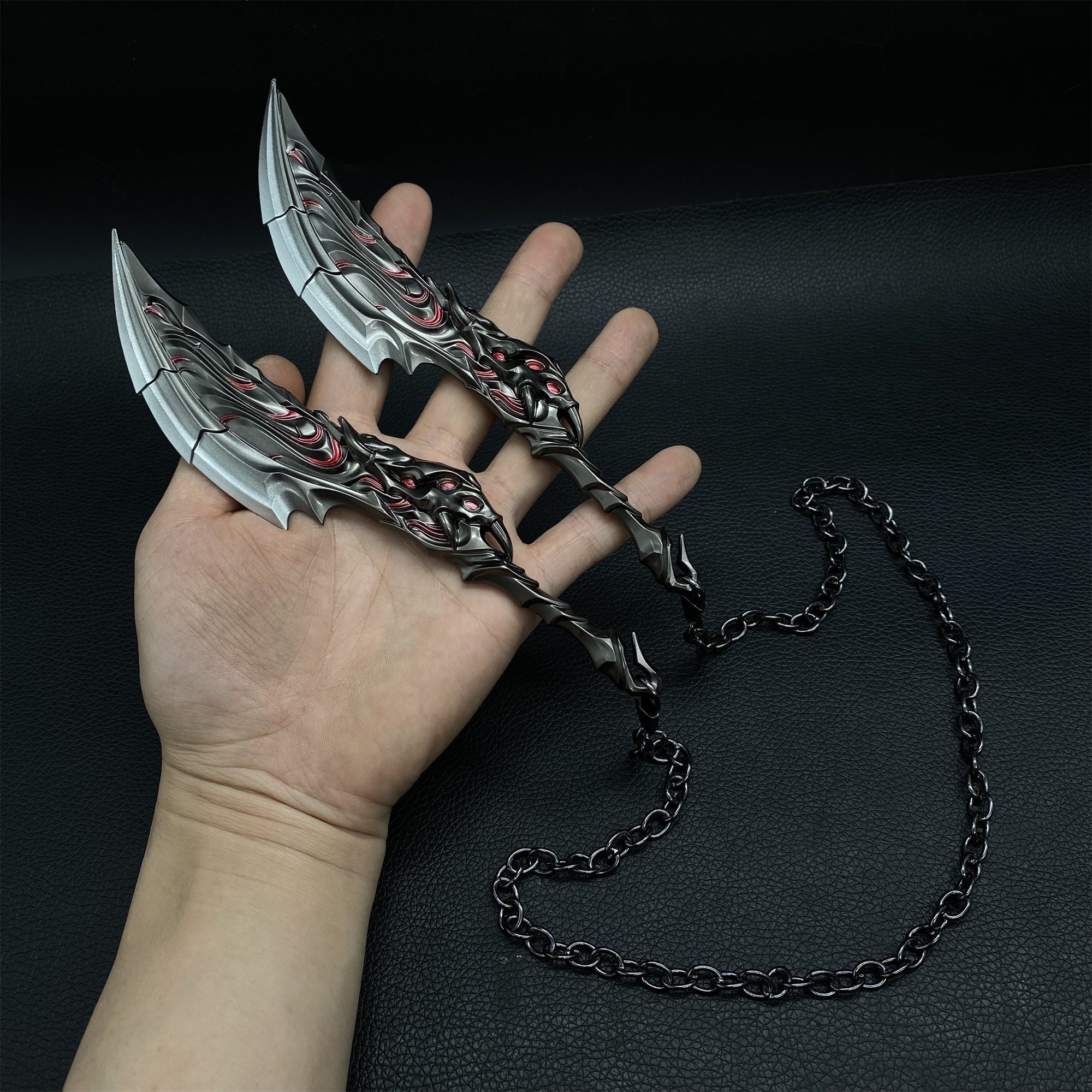 Blades Of Primordia Metal Game Prop 4 Colors White - Tophatter Daily Deals