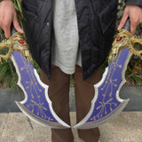 Blades of Chaos Life-size Metal Replica - Tophatter Daily Deals