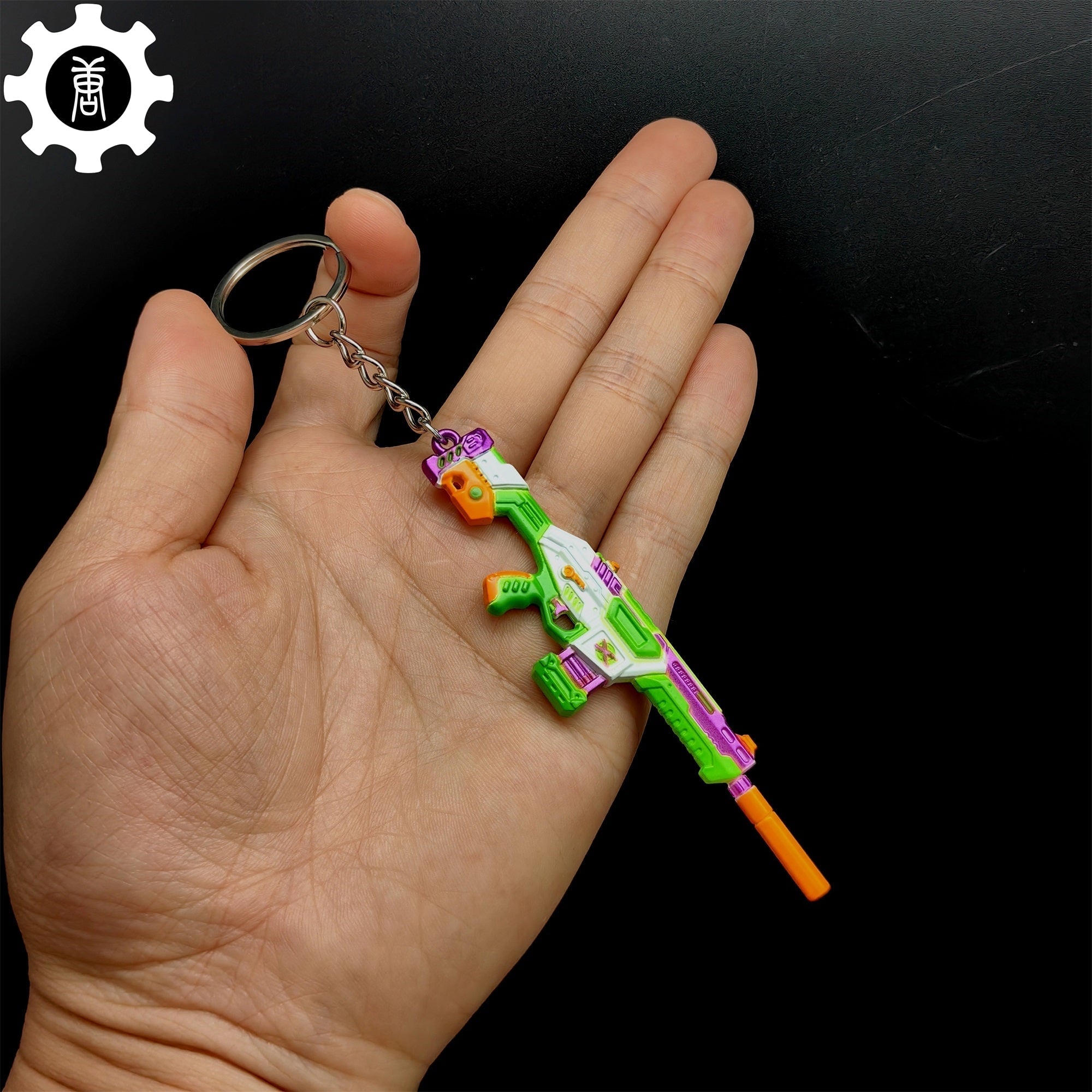 Mini BlastX Phantom Gun Keychain Metal Pendant - Tophatter Daily Deals