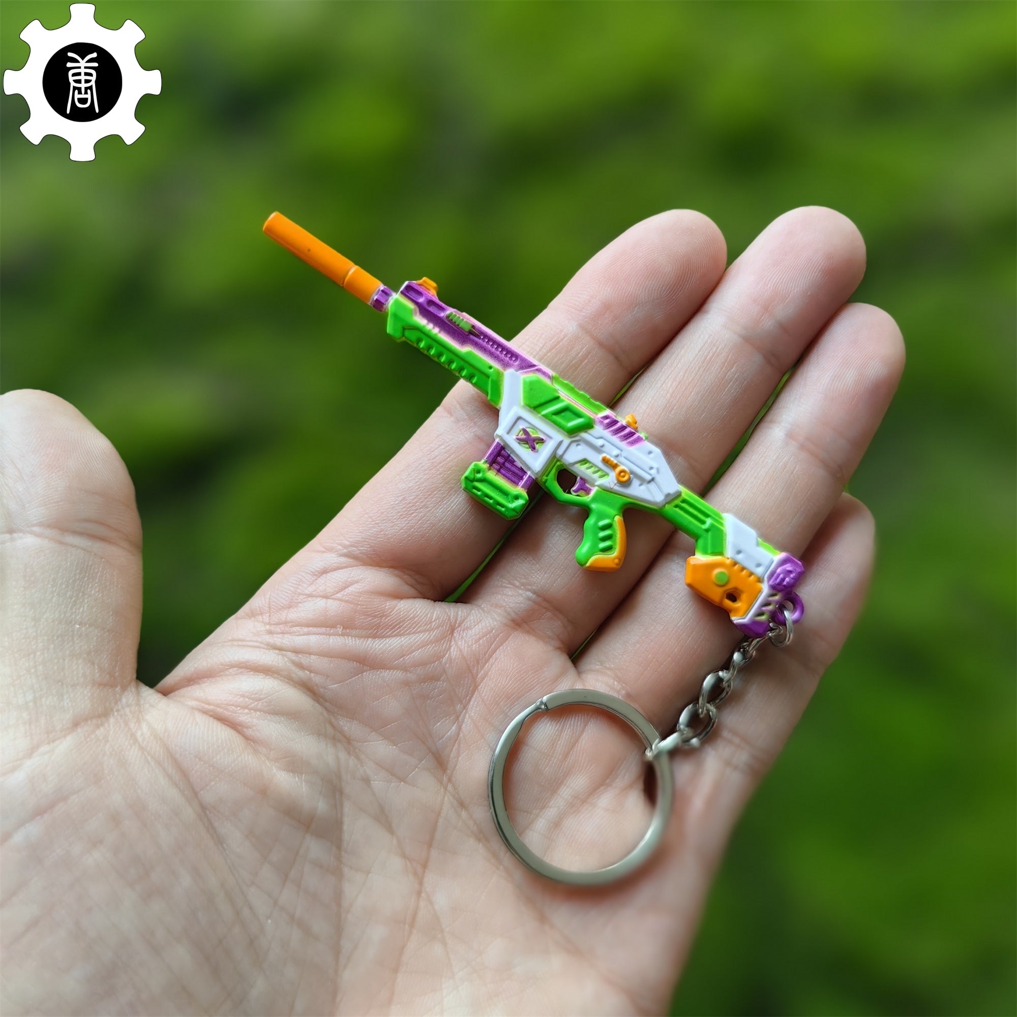 Mini BlastX Phantom Gun Keychain Metal Pendant Keychain - Tophatter Daily Deals