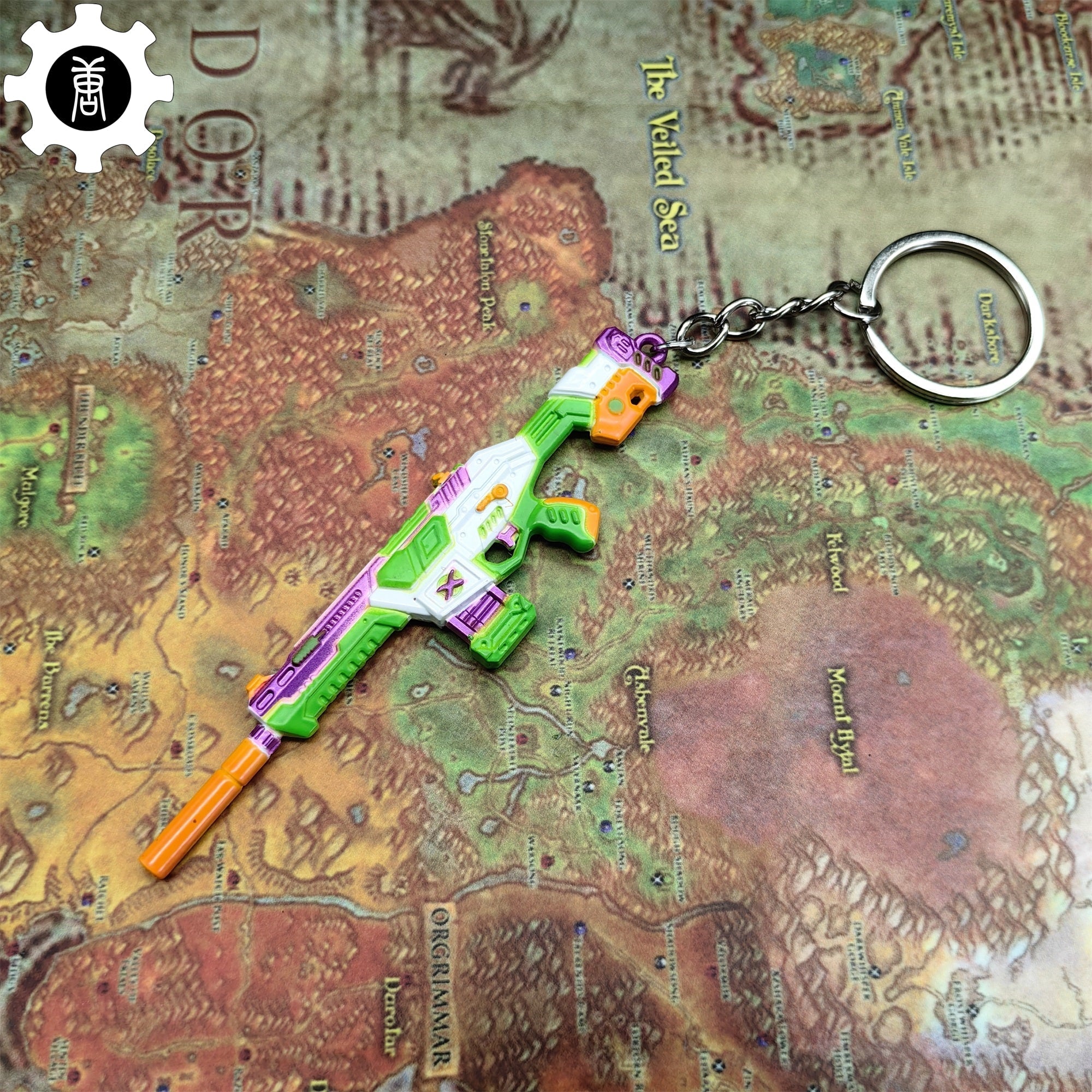 Mini BlastX Phantom Gun Keychain Metal Pendant - Tophatter Daily Deals