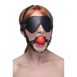Blindfold Harness with Ball Gag > Bondage Gear > Gags and Bits - Tophatter Daily Deals