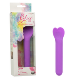 Bliss Liquid Silicone Lover Purple Heart Shaped Mini Vibrator Waterproof > Vibrators > Standard Vibrators - Tophatter Daily Deals