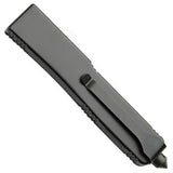 Blockade OTF Double Action Automatic Knife Black 2 Tone - Single Edge Knife-OTF - Tophatter Daily Deals