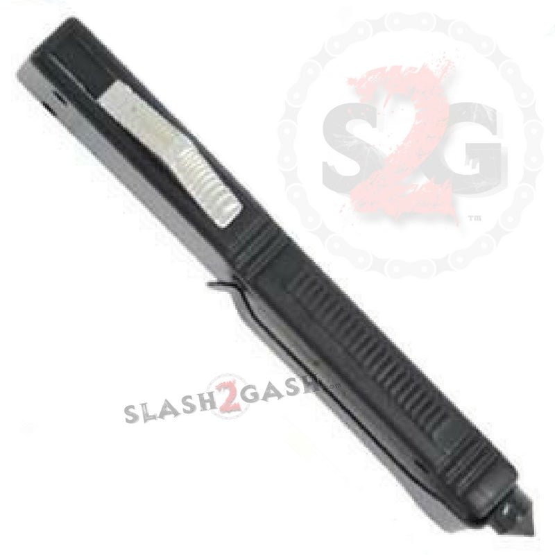 Blockade OTF Double Action Automatic Knife Black 2 Tone - Dual Edge Knife-OTF - Tophatter Daily Deals