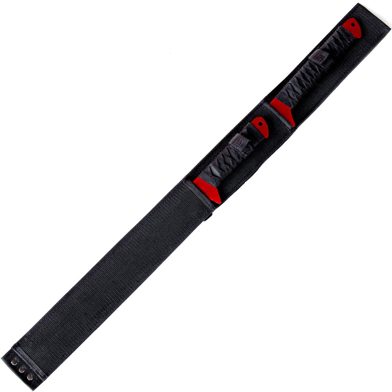 Blood Moon Dual Ninjato Short Sword Set Full Tang Red Cyberpunk Swords Swords - Tophatter Daily Deals
