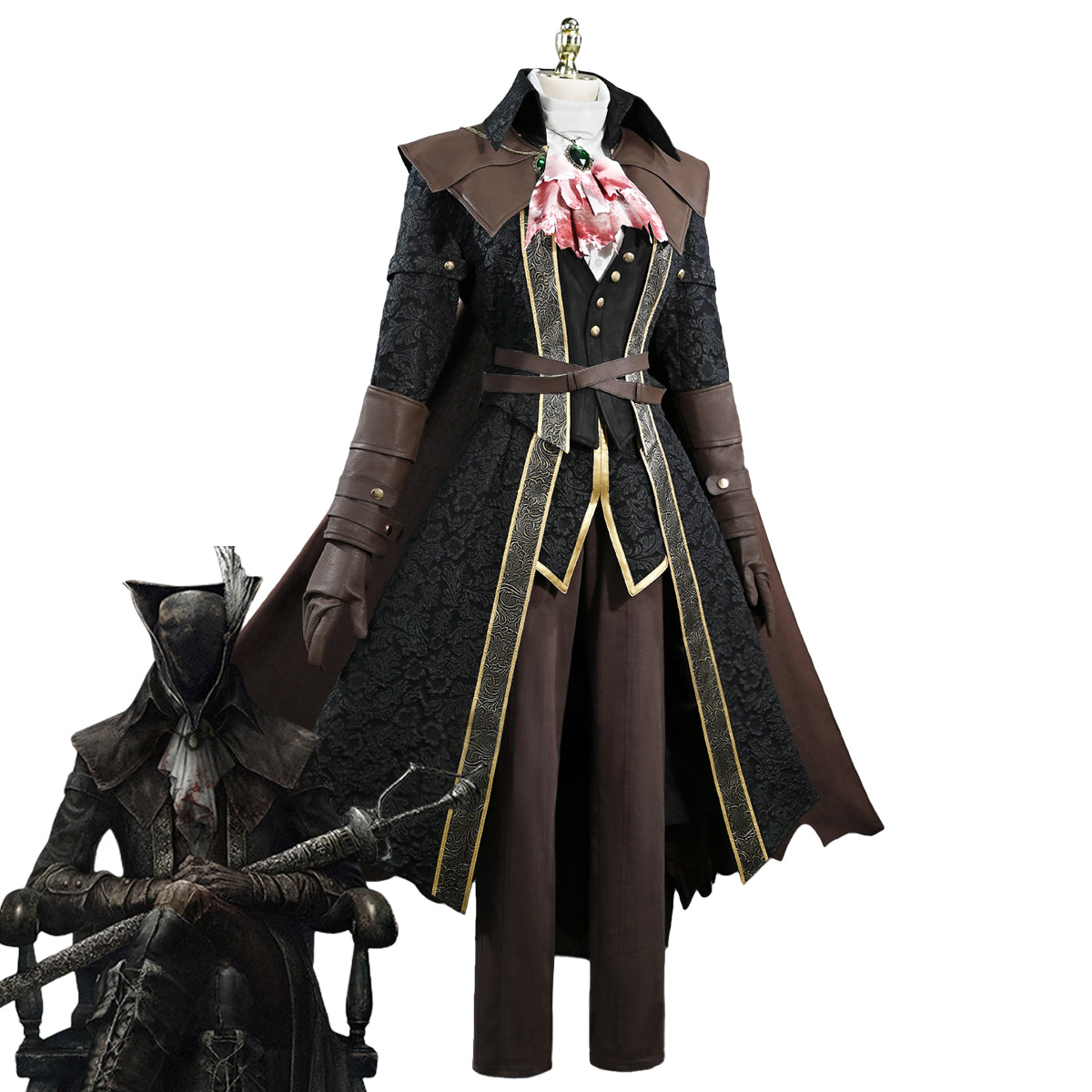 Bloodborne Lady Maria of the Astral Clocktower Cosplay Costume Costume - Tophatter Daily Deals