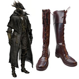 Bloodborne The Hunter Brown Shoes Cosplay Boots Shoes/Boots - Tophatter Daily Deals