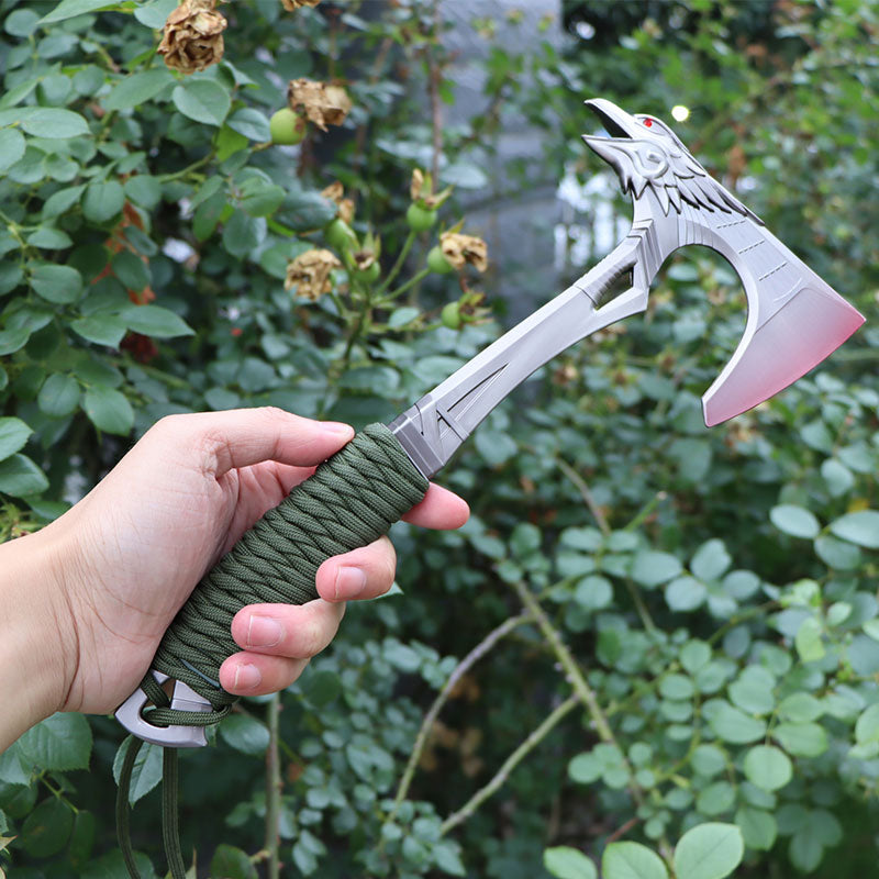 Bloodhound Heirloom Raven Bite Axe Metal Replica 30CM/11.8"-Economic Version Raven Bite Only - Tophatter Daily Deals