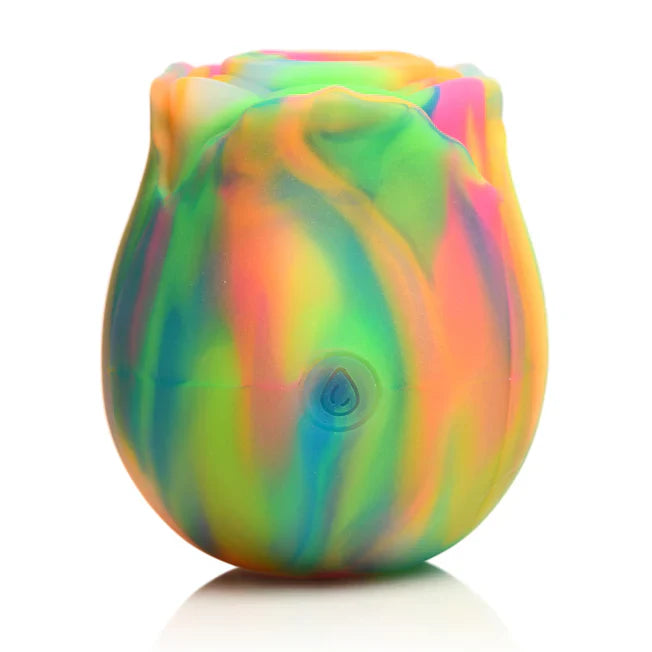 Bloomgasm Glow In The Dark Rose Suction Vibe - Tophatter Daily Deals