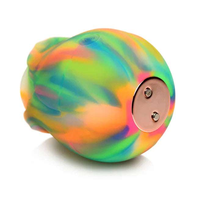 Bloomgasm Glow In The Dark Rose Suction Vibe - Tophatter Daily Deals