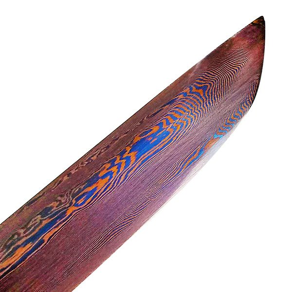 Blue Phoenix Damascus Steel Katana Swords - Tophatter Daily Deals