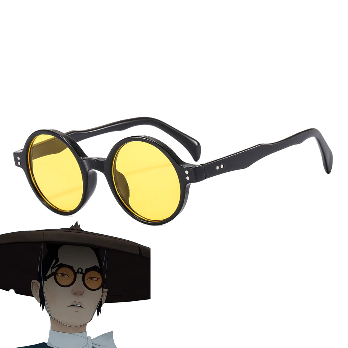 Blue Eye Samurai Mizu Glasses Cosplay Accessory Prop Prop - Tophatter Daily Deals