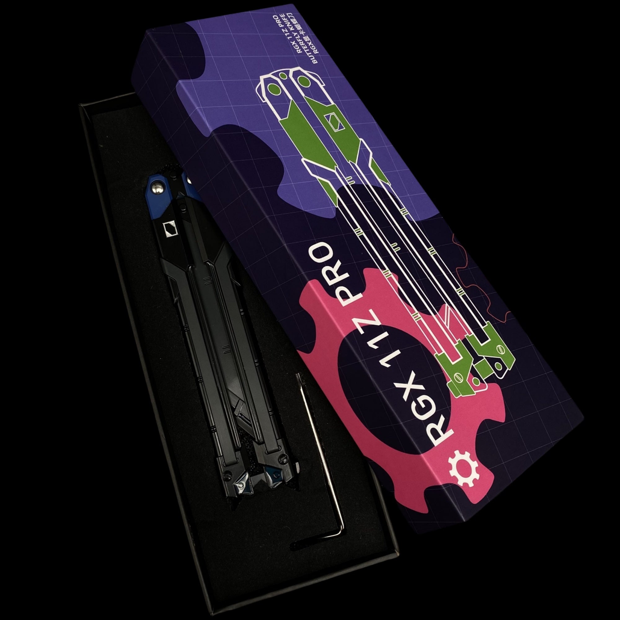 Blue RGX Knife RGX Blade 2 In 1 Pack - Tophatter Daily Deals