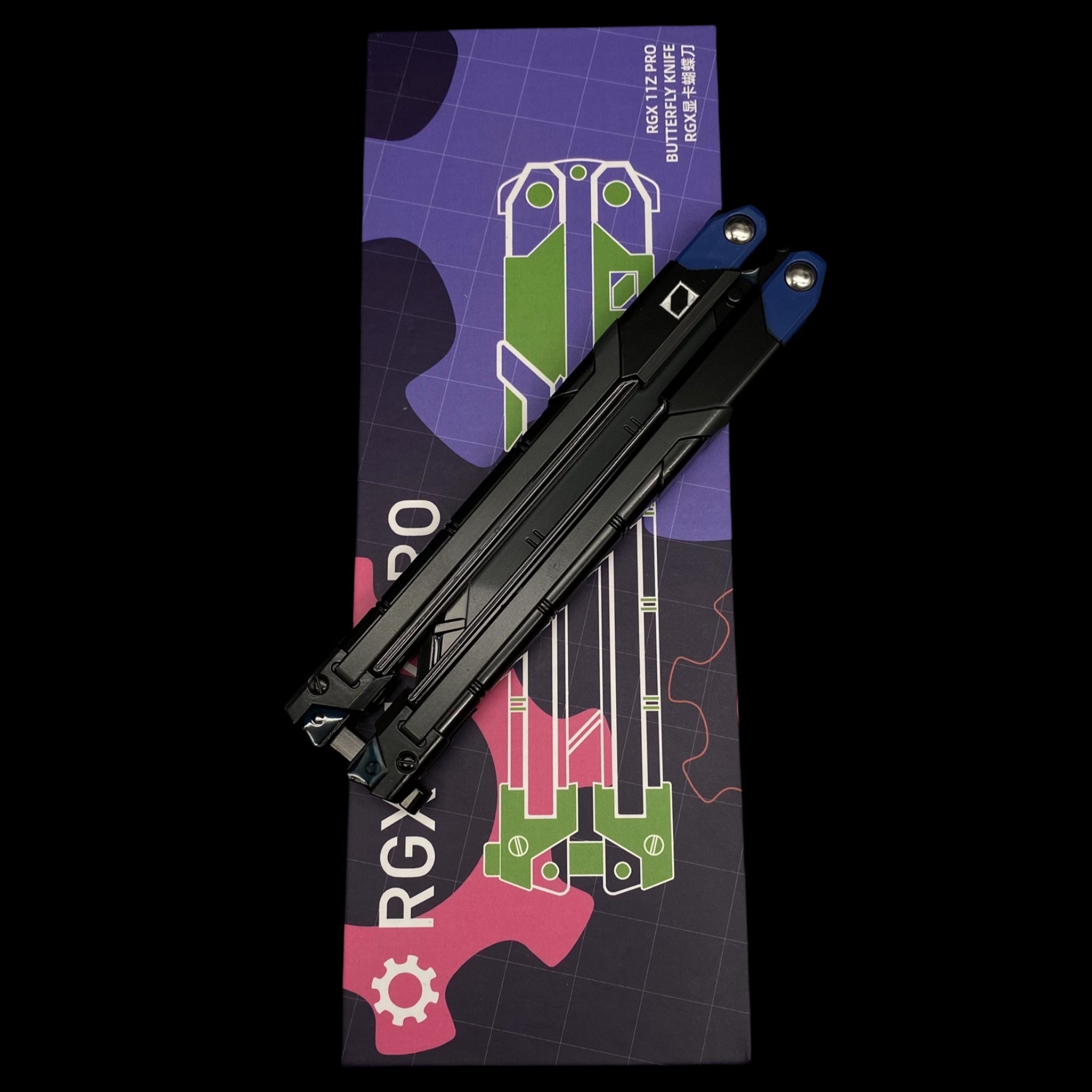 Blue RGX Knife RGX Blade 2 In 1 Pack - Tophatter Daily Deals