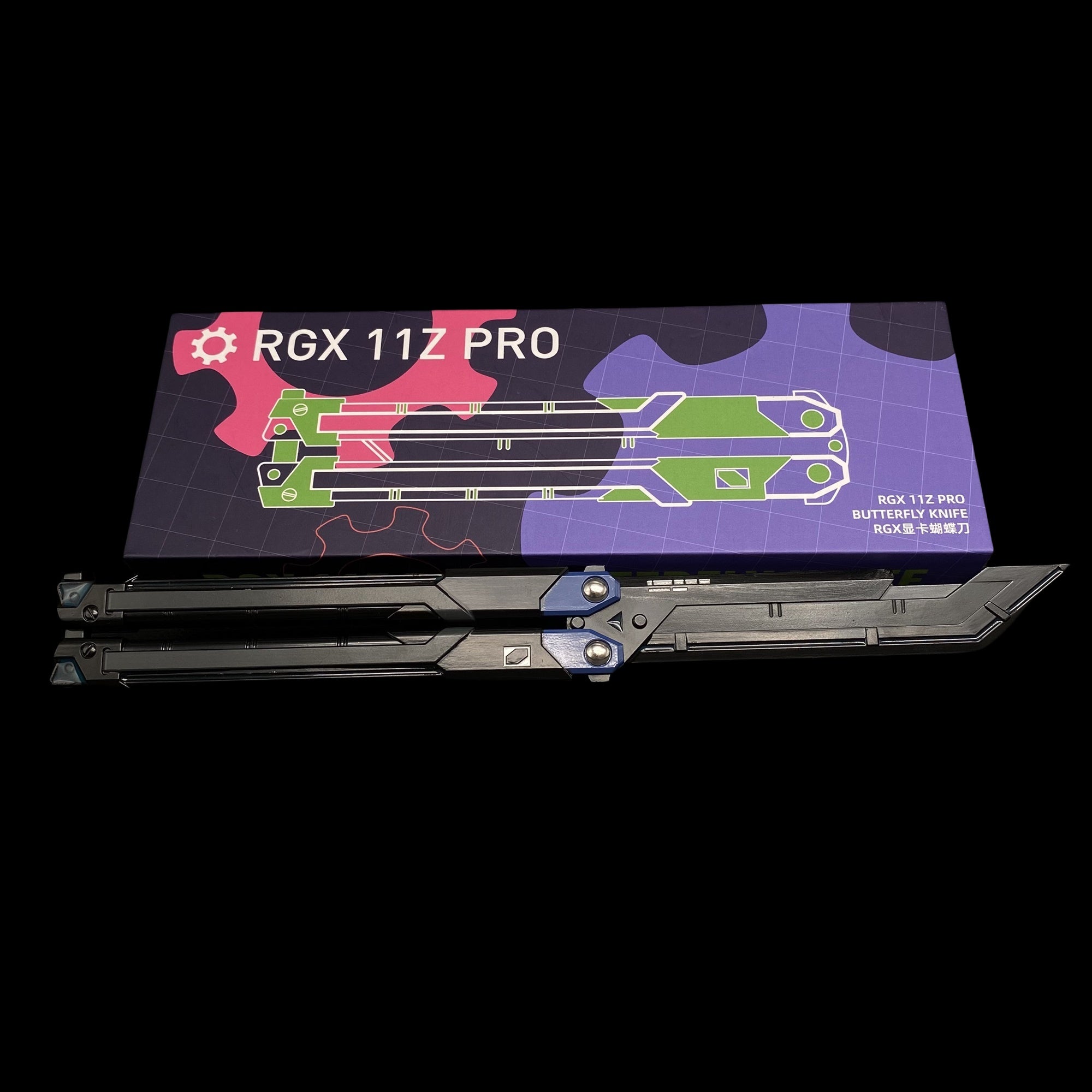 Blue RGX Knife RGX Blade 2 In 1 Pack - Tophatter Daily Deals