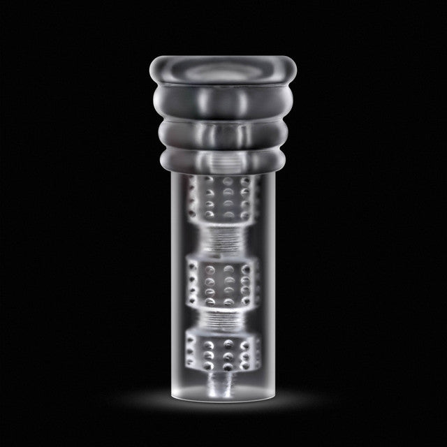 RIZE! Luz Glow in the Dark Self-Lubricating Clear Stroker - Tophatter Daily Deals