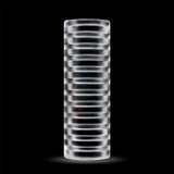 RIZE! Ribz Glow in the Dark Clear Stroker - Tophatter Daily Deals