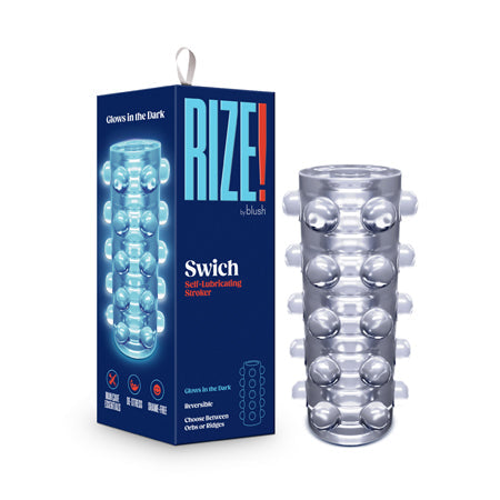 RIZE! Swich Glow in the Dark Clear Stroker - Tophatter Daily Deals