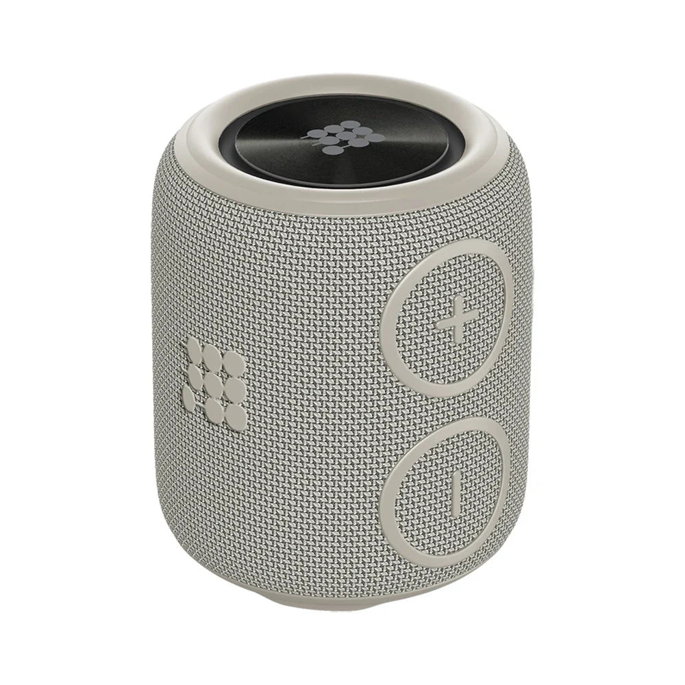 Power Go Portable Speaker Wolf Grey Speakers - Tophatter Daily Deals