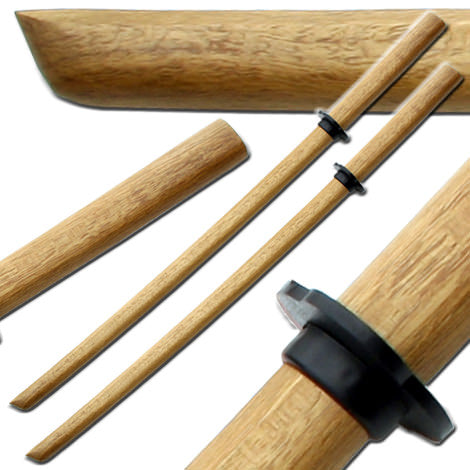 Bokken Kendo Brown Practice Sword Cosplay - Tophatter's Guns'N'Weapons Store Collectible Weapons - Tophatter Daily Deals
