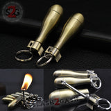 Bomb Fire Starter - Emergency Permanent Match Survival Key Chain Key Chain - Tophatter Daily Deals