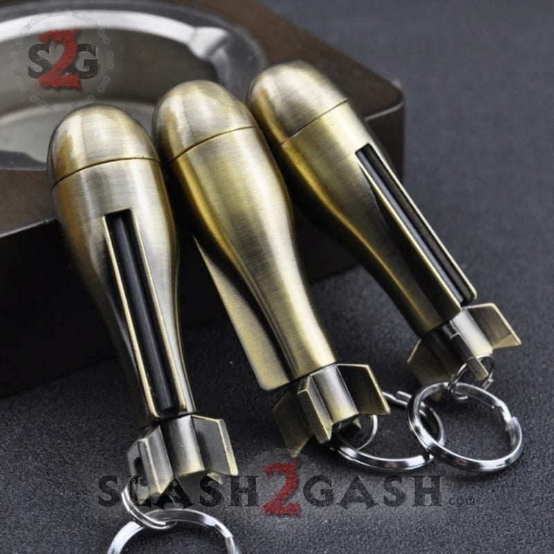 Metal Fire Starter - Emergency Permanent Match Survival Key Chain Key Chain - Tophatter Daily Deals