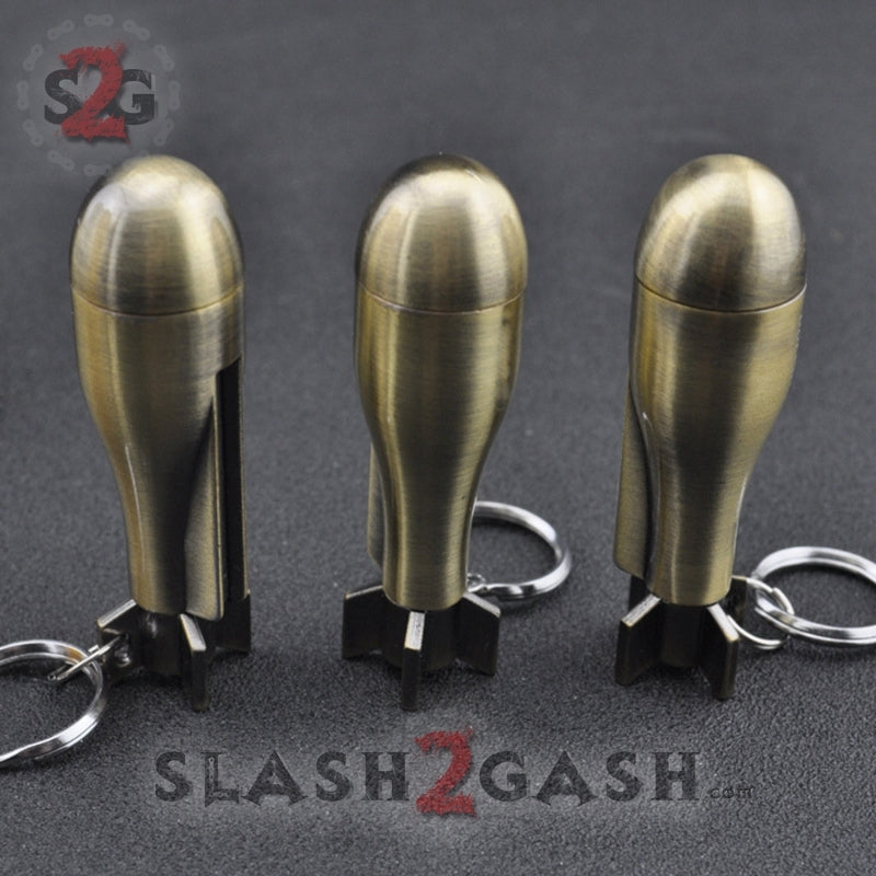 Metal Fire Starter - Emergency Permanent Match Survival Key Chain Key Chain - Tophatter Daily Deals