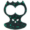 Bone Crusher Self Defense Knuckle Spiked Bottle Opener - Green Belt Buckle - Tophatter Daily Deals