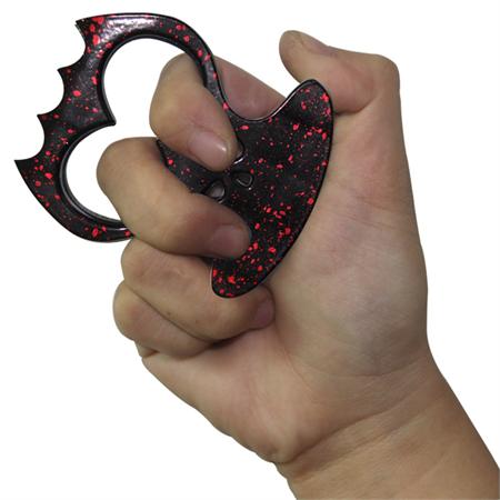 Bone Crusher Self Defense Knuckle Spiked Bottle Opener - Red Belt Buckle - Tophatter Daily Deals