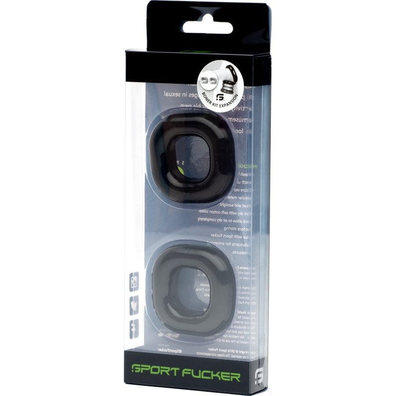 Boner Expansion Pack Black - 1.3 Inch Ball Ring Size > Cock Ring > Sets - Tophatter Daily Deals