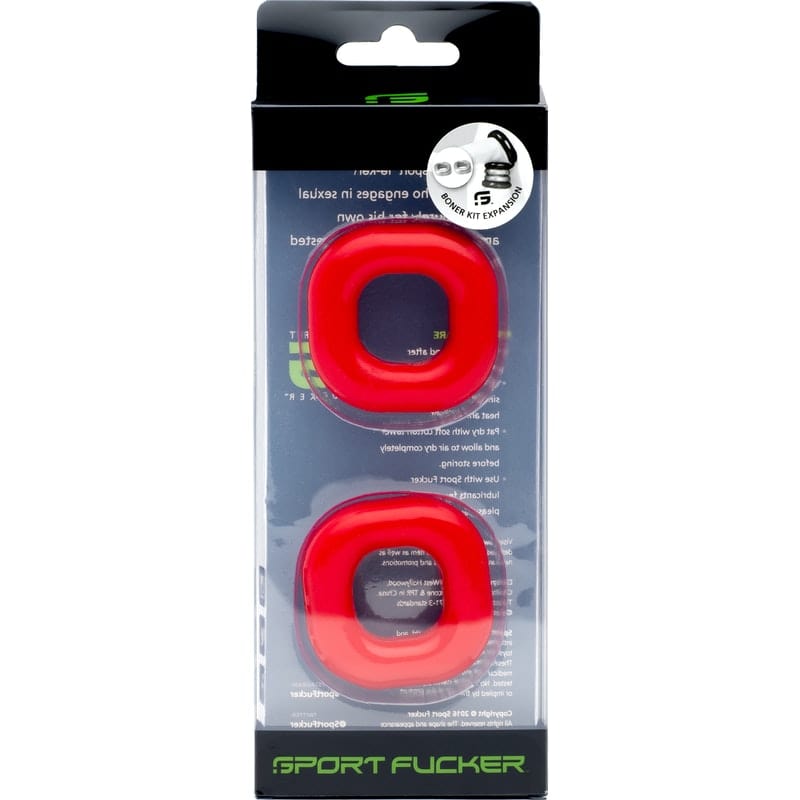 Boner Expansion Pack Red 1.3 Inch Ball Ring Size > Cock Ring > Sets - Tophatter Daily Deals