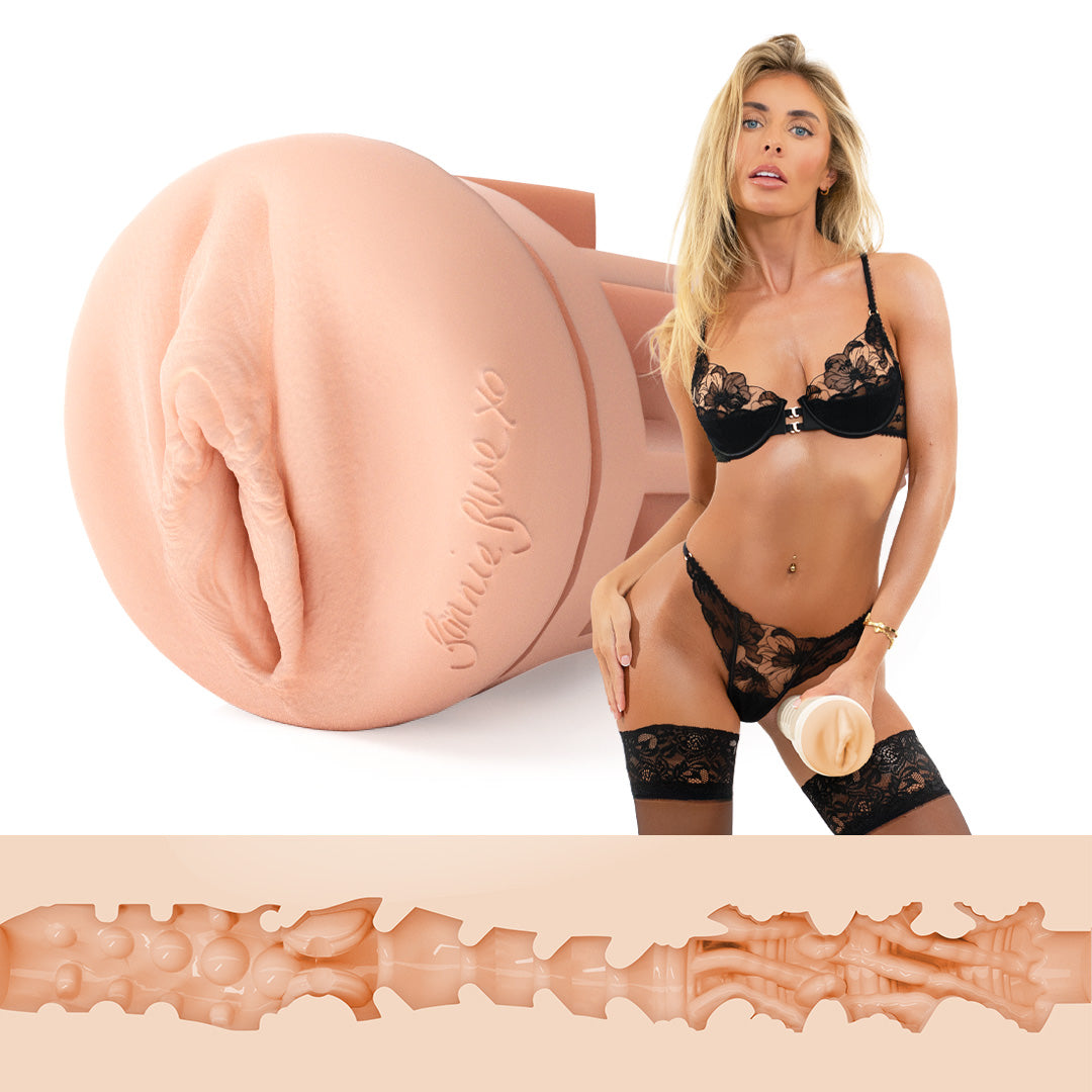 Fleshlight Girls Bonnie Blue 1K Lady Pussy & Zero Miles Butt SuperSkin Stroker | Pocket Masturbator Male Masturbators > Pocket Strokers - Tophatter Daily Deals