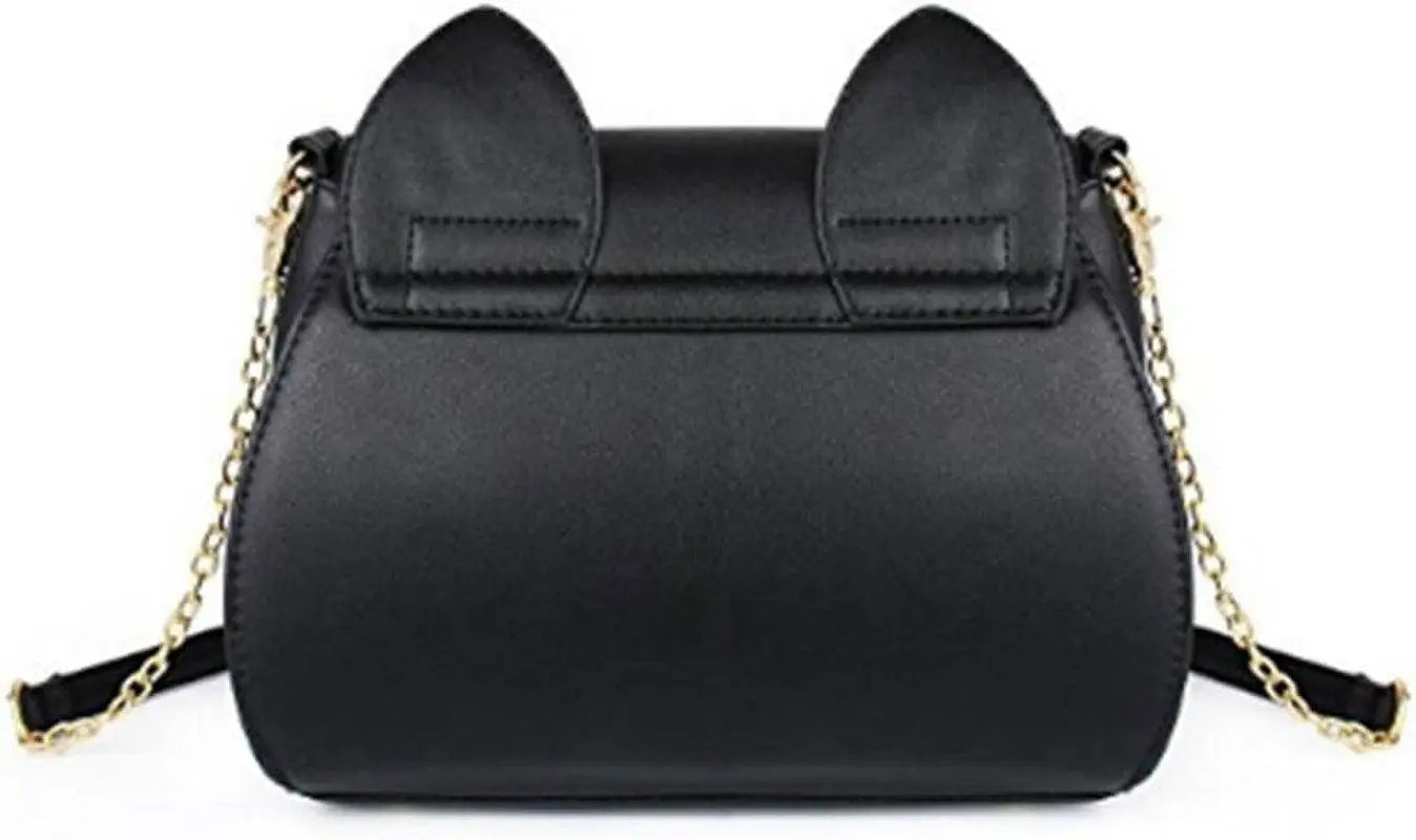 Borsa a Tracolla Da Donna Borse a Spalla Kawaii Forma Di Gatto Carino Borsa a Tracolla Borse Casual Pelle Sintetica (Nero) - Tophatter Daily Deals