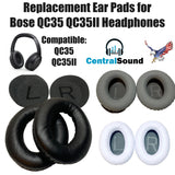 Replacement Ear Pads Cushion for QuietComfort 35 QC35 QC35II Bose Headphones Audio Accessories - Tophatter Daily Deals
