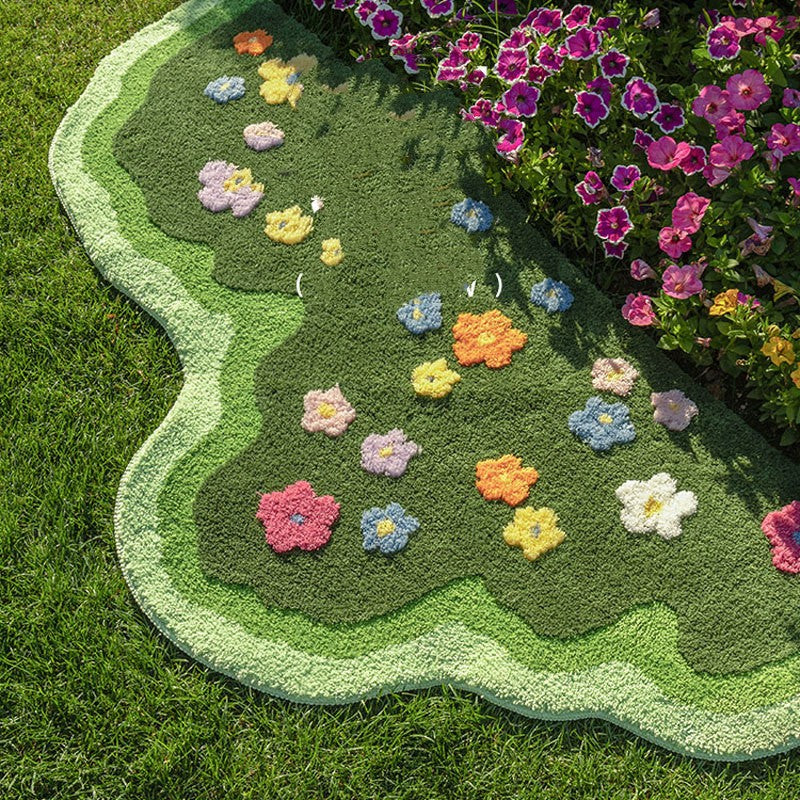 Botanical Bliss Area Rug Decor - Tophatter Daily Deals