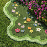Botanical Bliss Area Rug Decor - Tophatter Daily Deals