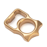 2023 New Stonewash EDC Knuck Bottle Opener Brass Knuckles - Tophatter Daily Deals