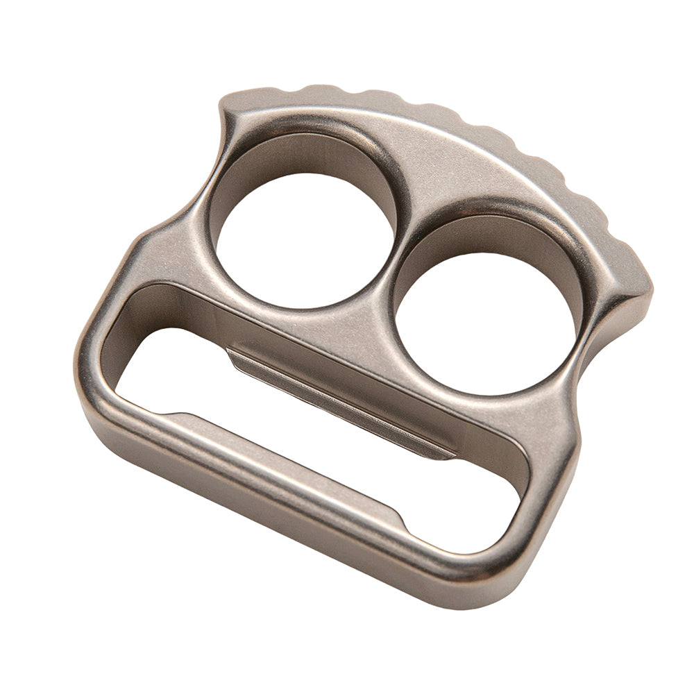 Titanium EDC Bottle Opener Knuck Brass Knuckles - Tophatter Daily Deals